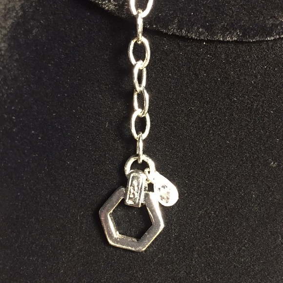 J. Crew Large Crystal Teardrop Smokey Chunky VNTG - Picture 8 of 8